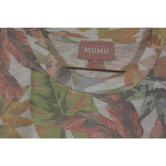 Show Me Your MuMu Palmer Sweatshirt in a tropical palm monstera knit print - Picture 3 of 4
